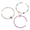 4mm Domestic Glass Frosted Aurora Rice Beads Loose Handmade Diy Bracelet Necklace Jewelry