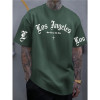 Daily Graphic Women's Casual Shirt Los Angeles Summer Sports T Short Sleeve [t] Wear