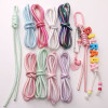 6mmpu Two-color Single-color Leather Rope Imitation Bracelet Handmade Diy Woven Jewelry