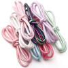 6mmpu Two-color Single-color Leather Rope Imitation Bracelet Handmade Diy Woven Jewelry