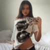Specially Designed for Cotton Street Tops, American Niche Casual Prints, Versatile