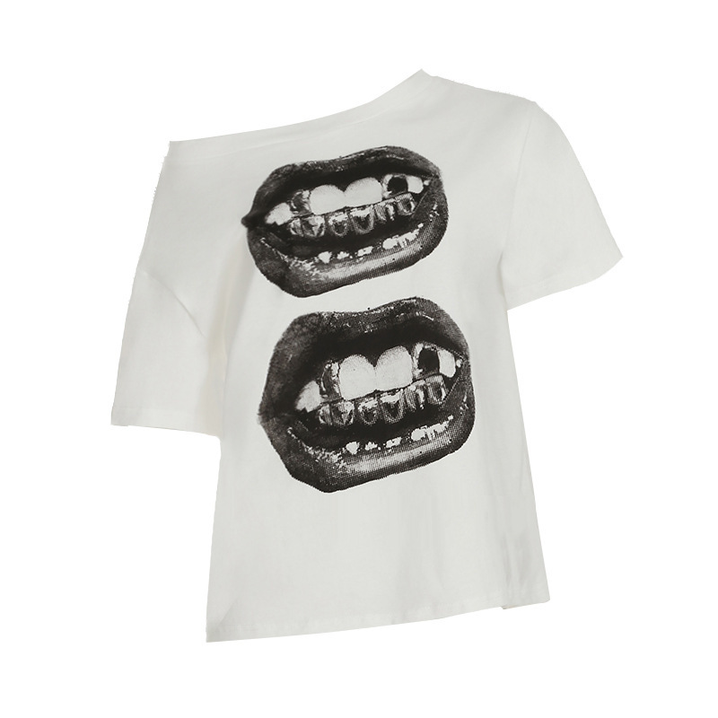 Specially Designed for Cotton Street Tops, American Niche Casual Prints, Versatile