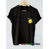 [ Cotton T] Lemon Pattern Letter Print Oversized T-shirt for