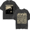 Cotton T-European ArcticAlbumTeesCottonDoodleListWashedMonkPrintRetro