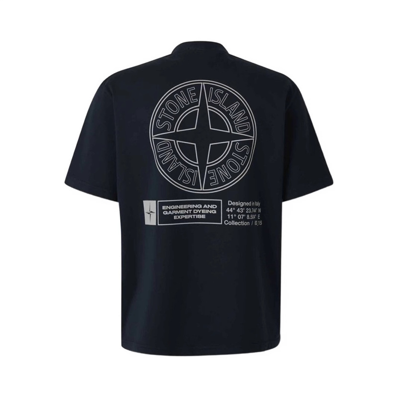 Specially Designed for Solid Color Short-sleeved Normcore Round Neck T-shirt Printed