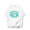 Cotton T Short-sleeved Shirt Summer Oversize Top Loose Ins Women's T Large Size Design