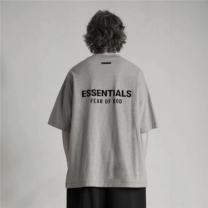 Fall25 Series Holidayfog Shirt High Street Essentialszone Short-sleeved Loose T