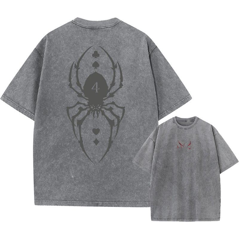 Japanese Anime Hunter X Print T-shirt Men Was
