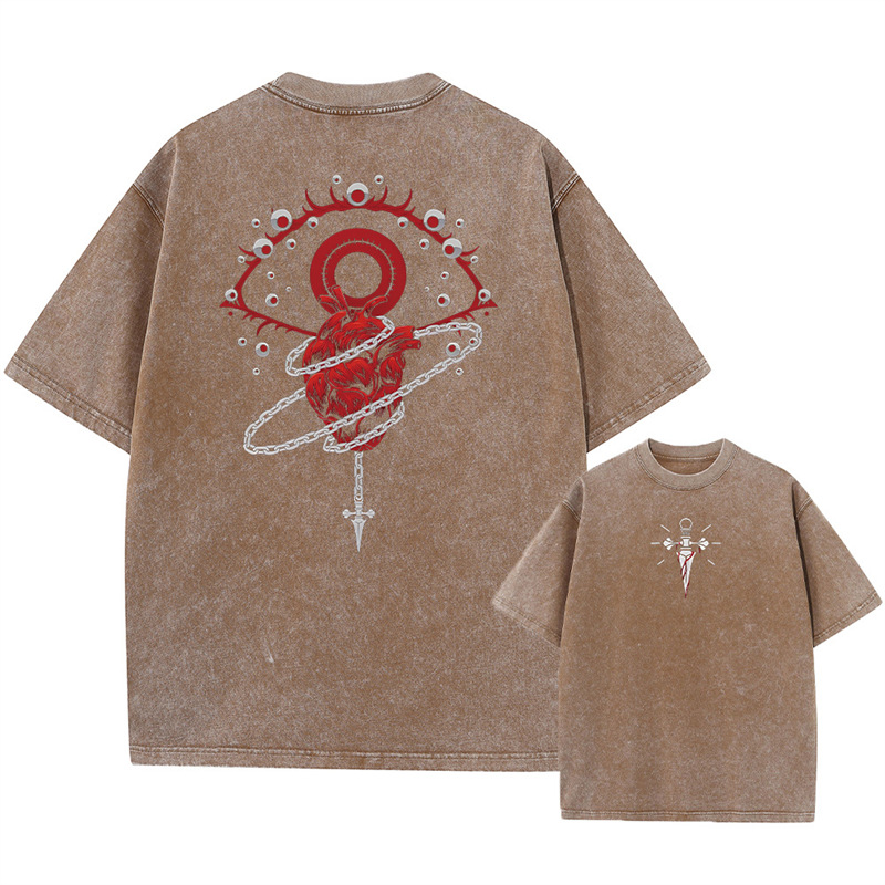 Japanese Anime Hunter X Print T-shirt Men Was