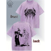 Ouma, Printsideddualcottonteeclownsoftghostmanehalloween