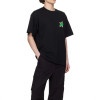 Specially Designed for Short-sleeved Men's Round Neck Black T-shirt Printed Classic