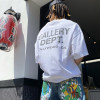 Letter High Street T-shirt Noeast Couple Logo Gallery Brand Men's and Women's