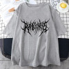 European Code Women T Shirt Summer Punk Style Y2k Print Vintage O