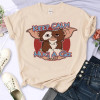 Streetwearanimettcomicwomenshirtfemaleshirtgremlins