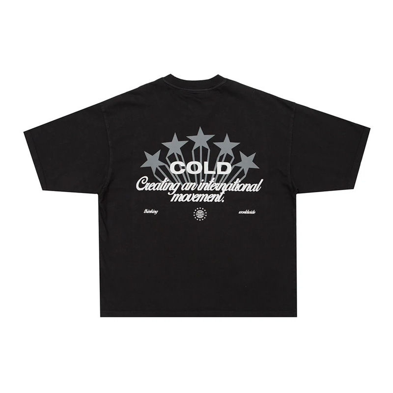 Men Women Tee Cold Culture Ford Stars Tee Dogs T Cot
