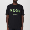 Autumn T-shirt Half-sleeve Top Base Shirt Letter Couple Print 24 Men and Women Short