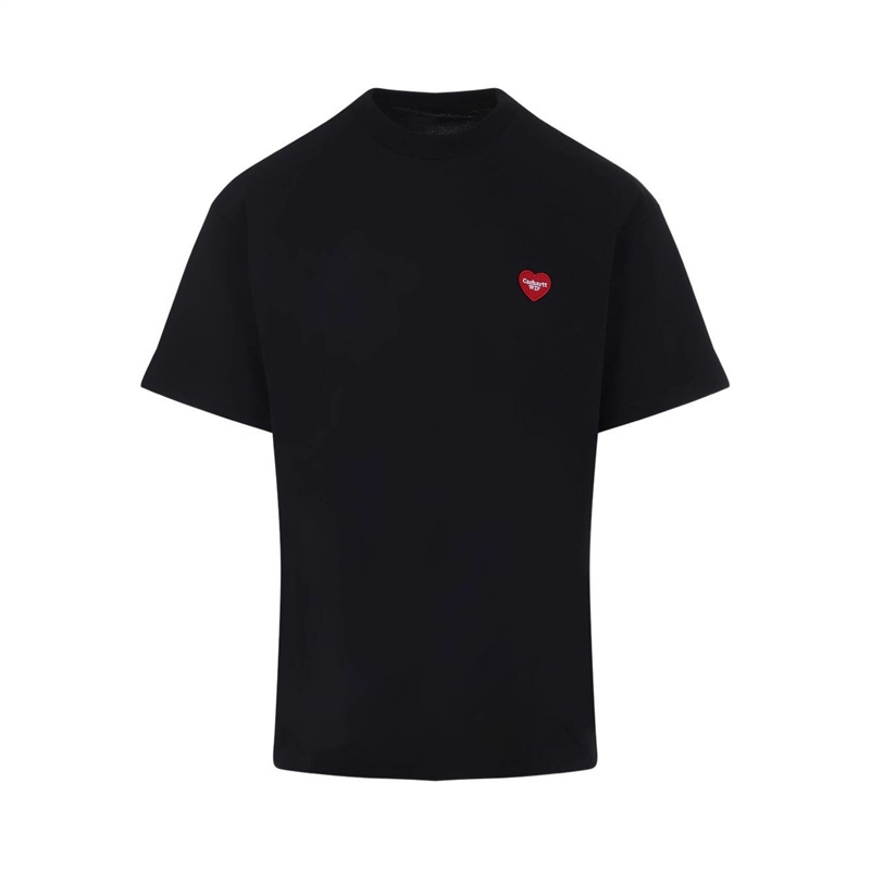 Summer Versatile Tops High-quality Letter T-shirt Men's Logo Printed Short-sleeved