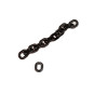 19*14mm Colorful Glossy U-shaped Chain Buckle Oval Opening Connecting Diy Handmade Bag