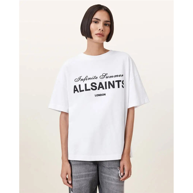European Code 2025 the Latest Sty Cotton Print T-shirt Fa