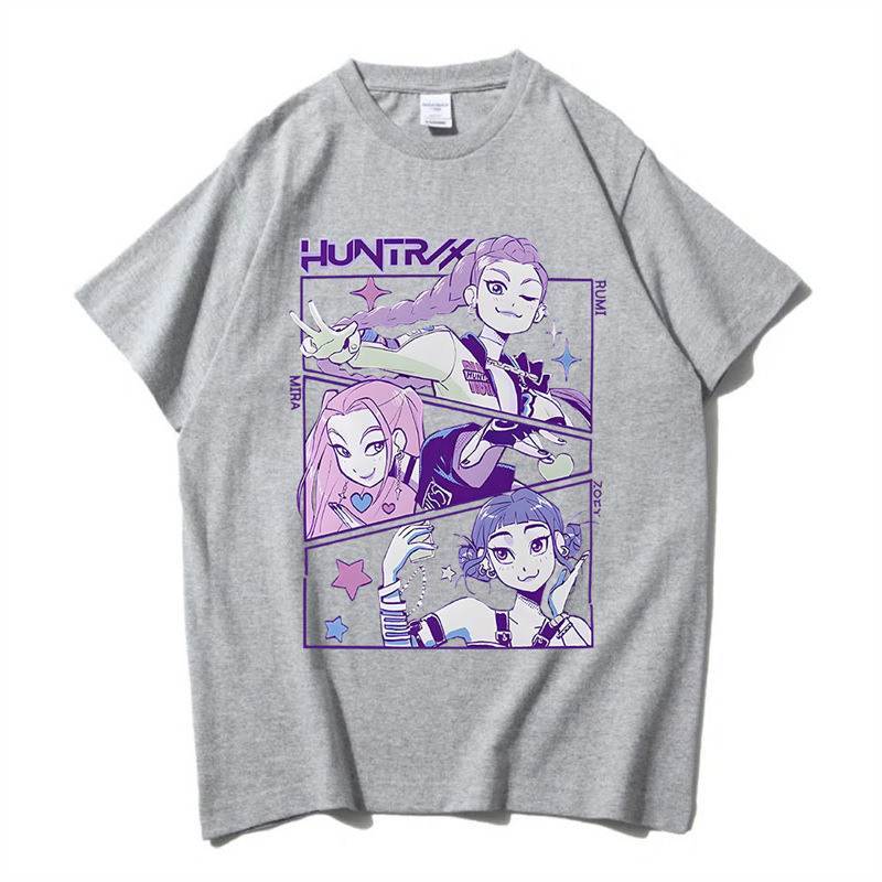 Specially Designed for Kpop Demon Hunters T-shirt Summer Short Sleeve Male