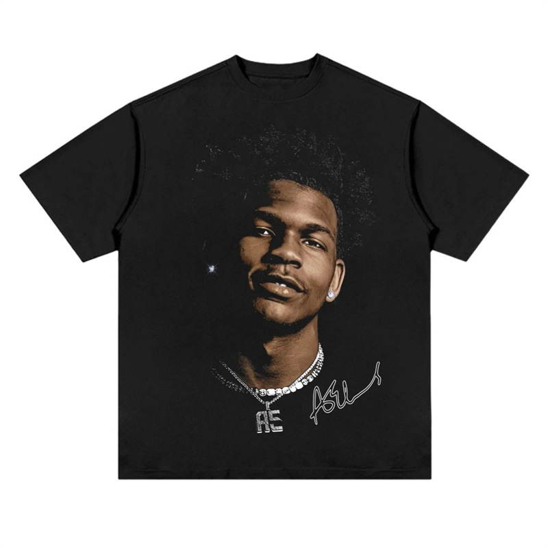 Cotton Tamerican Professional Basketball Star Pattern Printed