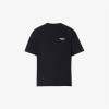 Cotton Tt Shirt Top High Quality Short-sleeved Printed Logo Letters Casual American New