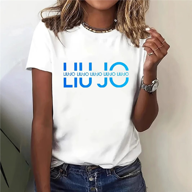 Specially Designed for Liu-jo Women's T-shirt Short Sleeve High Quality Sum