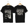 Cotton T2025 Men Women T Shirt Casual Depeche Negative Skull