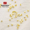 14k Gold-coated Positioning Beads Handmade Diy Jewelry Accessories Material Steel Wire