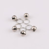 10mm Stainless Steel Bell Ring Pendant Diy Handmade Bracelet Jewelry Accessories Materials