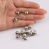 10mm Stainless Steel Bell Ring Pendant Diy Handmade Bracelet Jewelry Accessories Materials