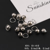 10mm Stainless Steel Bell Ring Pendant Diy Handmade Bracelet Jewelry Accessories Materials