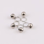 10mm Stainless Steel Bell Ring Pendant Diy Handmade Bracelet Jewelry Accessories Materials