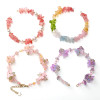 Glass Imitation Natural Crushed Stone Beads Loose Handmade Diy Irregular Beaded Bracelet