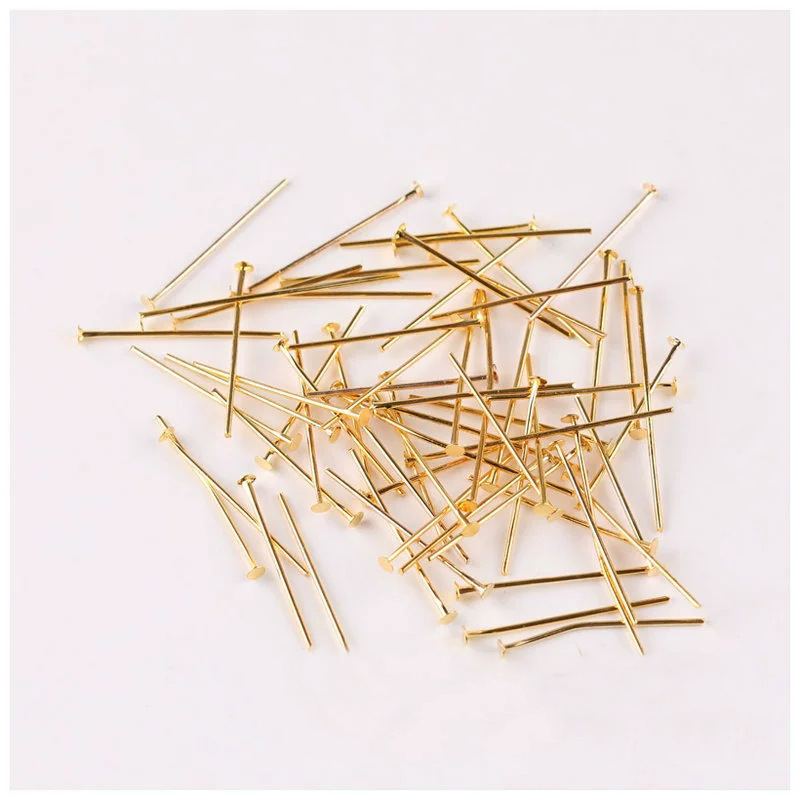 Multi-size Flat-head Needle T-shaped Metal Accessories Diy Handmade Beaded Jewelry