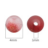 4mm Frosted Gold Glass Rice Beads Hand String Handmade Diy Bracelet Necklace Jewelry