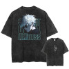 European Code 2025 Japanse Anime Jujutsu Kaisen Print Vintage T-sh