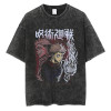 Cotton Tmen Oversized T-shirts Washed Vintage Harajuku T-shir