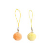 Colorful Sweet Plush Fluff Ball Mobile Phone Rope Diy Handmade Pendant Case Bag Jewelry