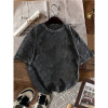Cotton Twomen'clothingloosesfittingroundfashionlette, Neckwit