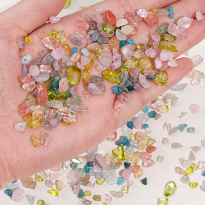 3-8mm Irregular Natural Gravel Handmade Diy Bracelet Beads Loose Necklace Ear Jewelry