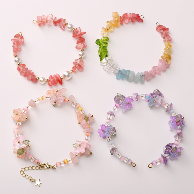 3-8mm Irregular Natural Gravel Handmade Diy Bracelet Beads Loose Necklace Ear Jewelry