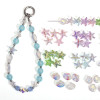 5 Glass Electroplated Ab Shell Beads Handmade Diy Bracelet Necklace Jewelry Accessories