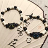 [cheap Deal] Two Worlds Bracelet Lotus Heart Lucky Beaded Niche Ins
