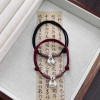 [cheap Deal] Two Worlds Bracelet Lotus Heart Lucky Beaded Niche Ins