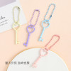 Creative Ins Alloy Love Key Bead Chain Versatile Bag Key Bestie Couple Gift Pendant