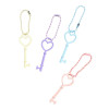 Creative Ins Alloy Love Key Bead Chain Versatile Bag Key Bestie Couple Gift Pendant