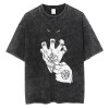 European Code Tgraphichellsinganimewashedalucardvimenshirtprinted