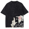 European Code Tgraphichellsinganimewashedalucardvimenshirtprinted