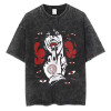 European Code Tgraphichellsinganimewashedalucardvimenshirtprinted